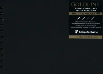 Блокнот Goldline, А5, 54 листа обложка книги