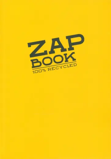 Блокнот Zap Book, А5, 160 листов, в ассортименте обложка книги