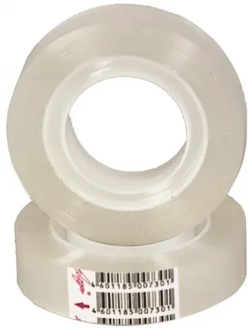 Лента клейкая, прозрачная, 12 мм обложка книги