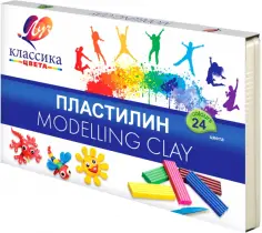 Пластилин более 10 цветов