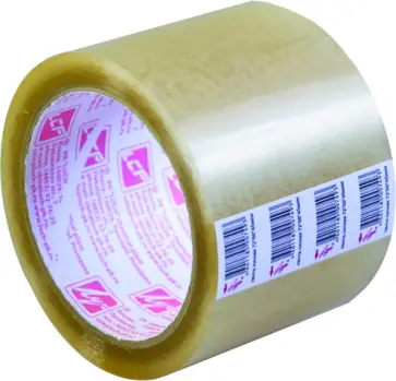 Клейкая лента упаковочная, прозрачная, 72 мм обложка книги