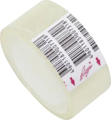 Лента клейкая, прозрачная, 18 мм обложка книги