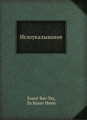 Б. Хоанг - Иглоукалывание обложка книги