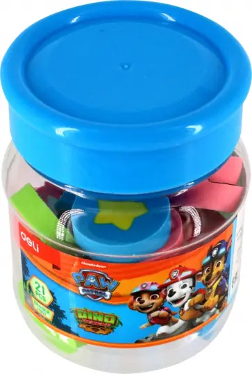 Набор ластиков Pow Patrol, 21 штука обложка книги