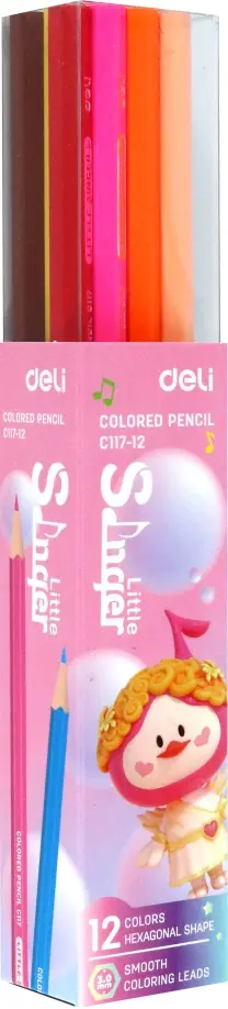 Карандаши цветные Little Singer, 12 цветов обложка книги