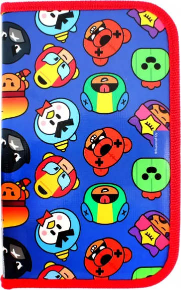 Пенал Brawl team of heroes Пенал Brawl team of heroes обложка книги