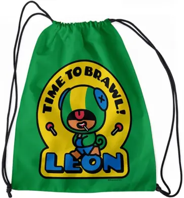 Мешок для обуви Leon Brawl Stars Мешок для обуви Leon Brawl Stars обложка книги