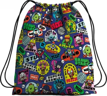 Мешок для обуви Brawl Stars Blue Edition Мешок для обуви Brawl Stars Blue Edition обложка книги