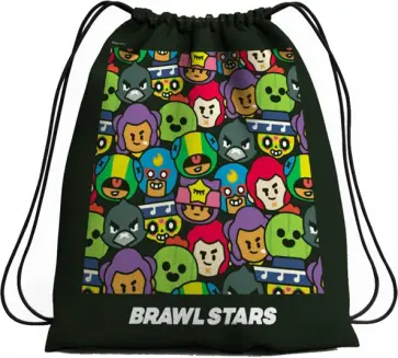 Мешок для обуви Команда Mix Brawl Stars Мешок для обуви Команда Mix Brawl Stars обложка книги