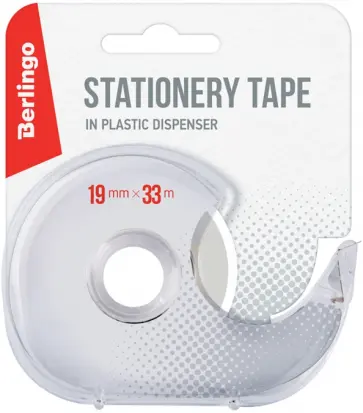 Клейкая лента, 19 мм, прозрачная обложка книги