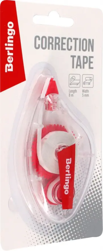 Корректирующая лента, 5 мм обложка книги