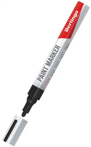 Маркер-краска Uniline PA400, черная обложка книги