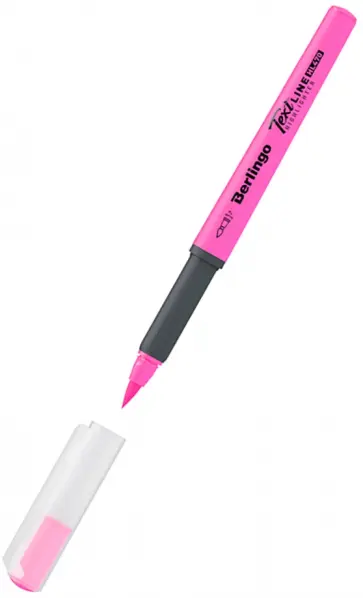 Текстовыделитель-кисть Textline HL470, розовый обложка книги