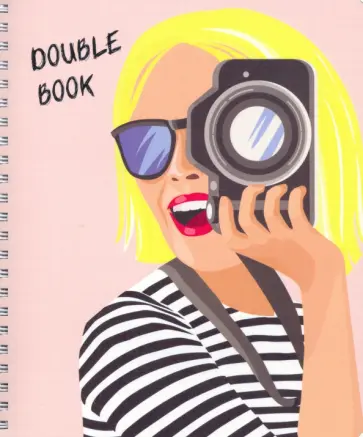 Тетрадь двойная Юность, 100 листов, клетка, линия обложка книги