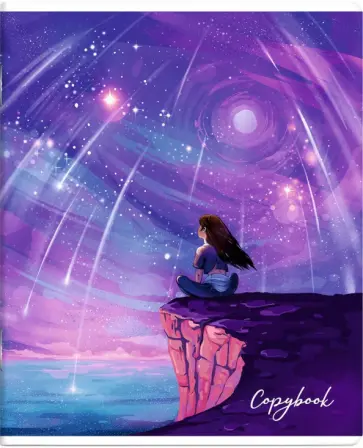 Тетрадь Мечтательница, 48 листов, клетка, в ассортименте Тетрадь Мечтательница, 48 листов, клетка, в ассортименте обложка книги