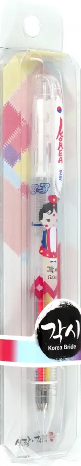 Ручка гелевая автоматическая Groom & Bride. Невеста, 3 цвета обложка книги
