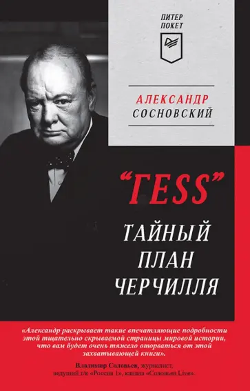 Александр Сосновский - "ГESS" Тайный план Черчилля обложка книги
