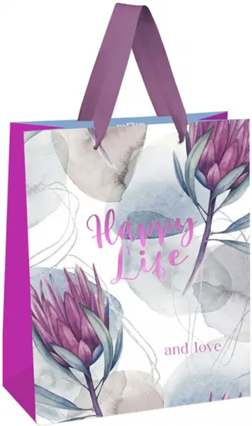 Пакет подарочный Protea обложка книги