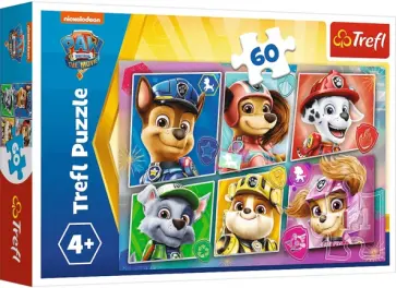 Puzzle-60 Друзья готовы к действию обложка книги