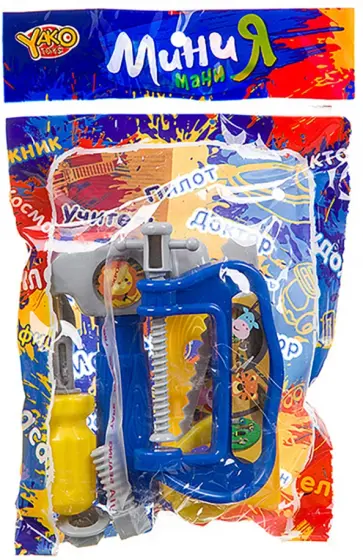 Набор строительных инструментов, 7 предметов обложка книги