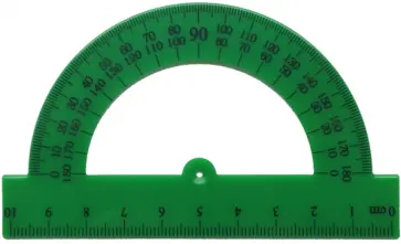 Транспортир, 10 см, пластик, в ассортименте Транспортир, 10 см, пластик, в ассортименте обложка книги