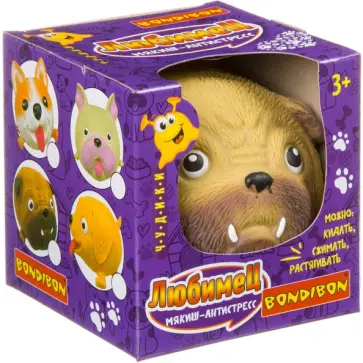 Чудики мякиш-антистресс Любимец. Боксер Чудики мякиш-антистресс Любимец. Боксер обложка книги