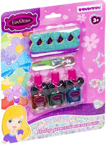 Набор детской декоративной косметики Eva Moda обложка книги