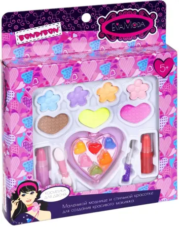 Набор детской декоративной косметики Eva Moda обложка книги