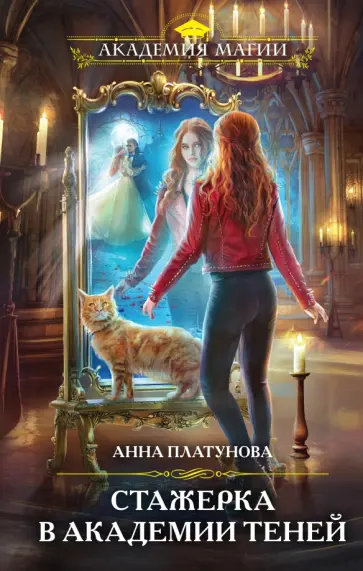 Анна Платунова - Стажерка в Академии Теней обложка книги