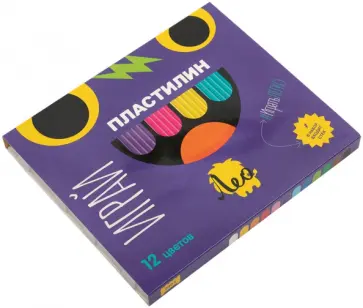 Пластилин классический Играй, 12 цветов Пластилин классический Играй, 12 цветов обложка книги