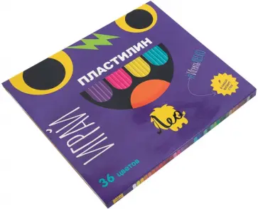 Пластилин классический Играй, 36 цветов Пластилин классический Играй, 36 цветов обложка книги