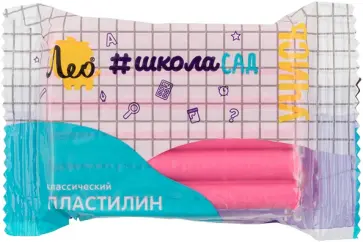 Пластилин классический Учись, розовый, 50 гр Пластилин классический Учись, розовый, 50 гр обложка книги
