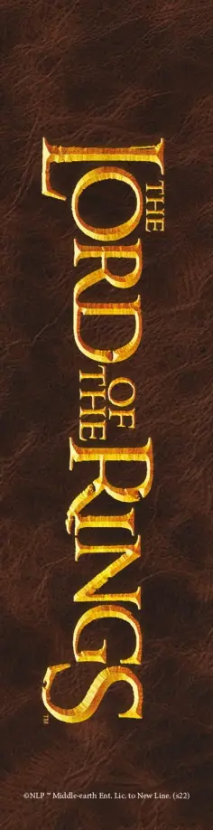 Властелин колец. Закладка с резинкой обложка книги