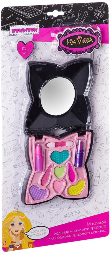 Набор детской декоративной косметики Косметичка-цветок обложка книги