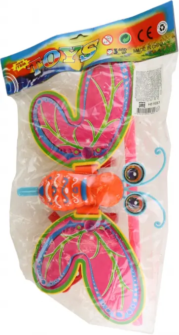 Каталка с ручкой Бабочка обложка книги