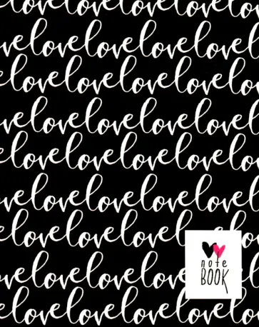 Блокнот Love, 80 листов, А6, клетка обложка книги