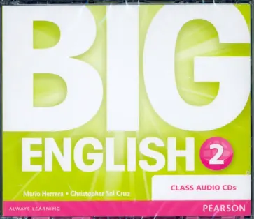 Herrera, Cruz - Big English. Level 2. 3 Class CDs Herrera, Cruz - Big English. Level 2. 3 Class CDs обложка книги