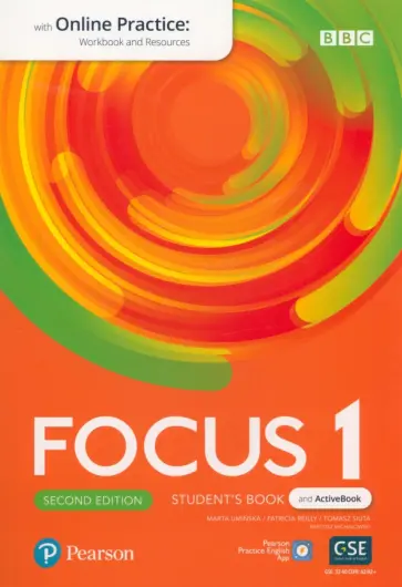 Uminska, Reilly - Focus. Second Edition. Level 1. Student's Book and Active Book with Online Practice and PPE App Uminska, Reilly - Focus. Second Edition. Level 1. Student's Book and Active Book with Online Practice and PPE App обложка книги