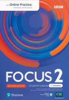 Kay, Brayshaw - Focus. Second Edition. Level 2. Student's Book and Active Book with Online Practice and PPE App обложка книги