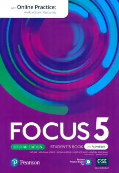 Kay, Jones - Focus. Second Edition. Level 5. Student's Book and Active Book with Online Practice and PPE App обложка книги