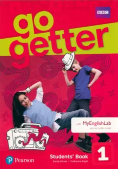 Zerva, Bright - GoGetter. Level 1. Students' Book. A1 + MyEnglishLab + Extra OnlineHomework обложка книги