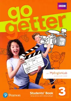 Zerva, Bright - GoGetter. Level 3. Students' Book + MyEnglishLab + Extra OnlineHomework обложка книги