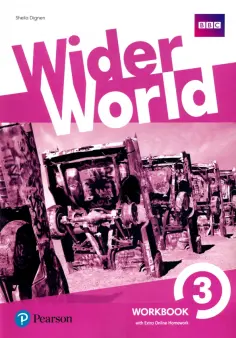 Sheila Dignen - Wider World. Level 3. Workbook with Extra Online Homework обложка книги