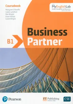 O`Keeffe, Lansford - Business Partner. B1. Coursebook with MyEnglishLab обложка книги