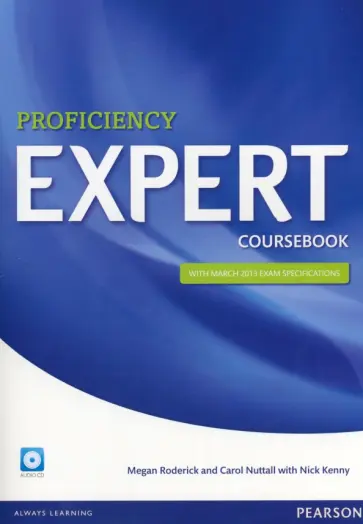 Roderick, Nuttall - Expert. Proficiency. Coursebook (+CD) обложка книги