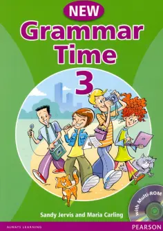 Jervis, Carling - New Grammar Time. Level 3. Student’s Book (+Multi-ROM) обложка книги