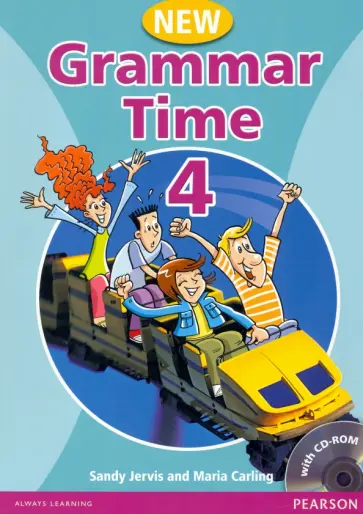 Jervis, Carling - New Grammar Time. Level 4. Student’s Book (+Multi-ROM) обложка книги