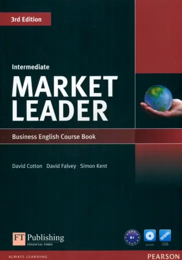 Cotton, Falvey - Market Leader. 3rd Edition. Intermediate. Coursebook with MyEnglishLab (+DVD) обложка книги