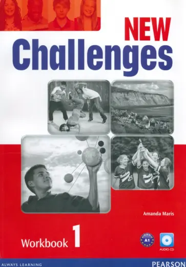 Amanda Maris - New Challenges. Level 1. Workbook +CD обложка книги