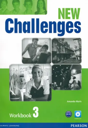 Amanda Maris - New Challenges. Level 3. Workbook +CD обложка книги